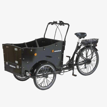 Amcargobikes Children Edition Electric Cargo Bike Black North Sports Group
