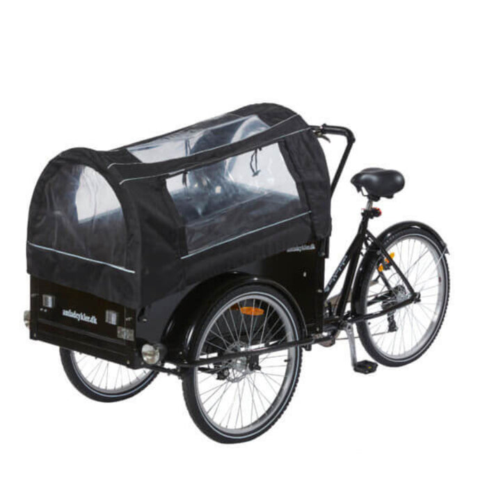Amcargobikes Pet Edition Electric Cargo Bike, Black