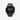 Black smartwatch on a white background