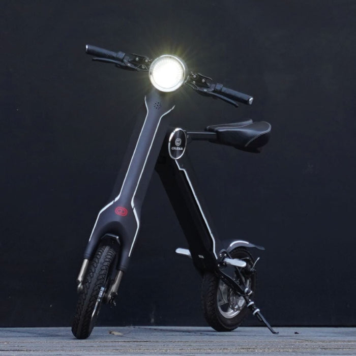 Cruzaa 250W Built-In Bluetooth Electric Scooter, Carbon Black North Sports Group