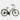 Electric bicycle on a white background