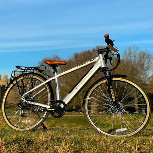 Dallingridge Malvern Hybrid Electric Bike, Silver - North Sports Group
