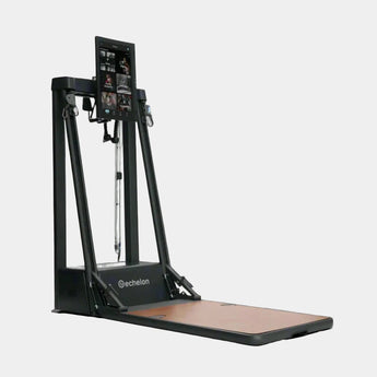 Echelon fitness machine on a white background