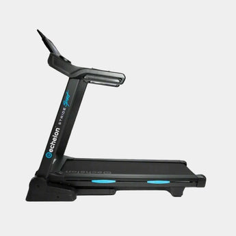 Treadmill with 'Echelon' branding on a white background