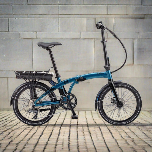 Ezego Fold Electric Bike, Blue - 60km Range - North Sports Group