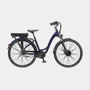 Ezego Step NX 700c Electric Bike, Blue - North Sports Group