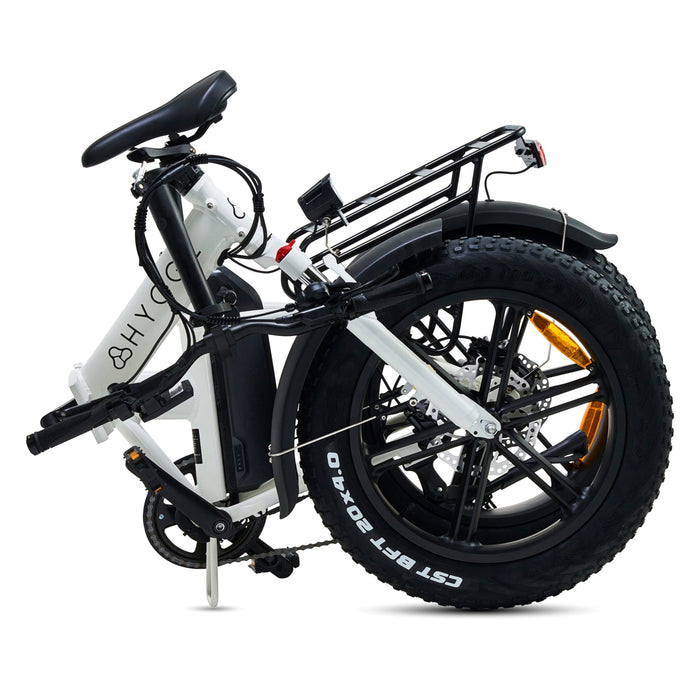 Hygge Vester Electric Folding Bike, Heron White - North Sports Group