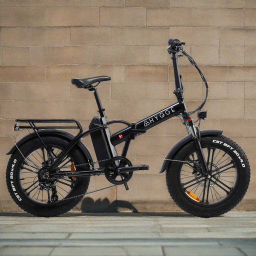 Hygge Vester Electric Folding Bike, Onyx Black - North Sports Group