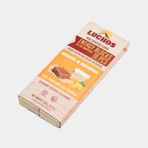 Luchos 10-Pack Energy Blocks - Guava & Orange