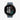 A digital display of a Polar Vantage V3 watch showing time, heart rate, and ECG feature with a blue watch case and strap.
