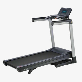 Treadmill on a gray background