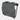 A black EVOC tailgate pad designed to secure two bicycles during transport on a pickup truck. The pad features a patterned design with the brand logo visible.