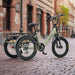 Revom T1 Fat Tyre Electric Mountain Trike green- North Sports Group