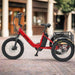 Revom T1 Fat Tyre Electric Mountain Trike red- North Sports Group