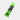 A single-serving energy gel stick in 'Apple Crumble' flavor, featuring a bright lime green and black packaging design with the brand name 'iQQ gel' and 'Vegan' logo, shown on a light gray background.