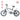 Cruzaa Built-In Speakers & Bluetooth Electric Bike, Gunmetal Grey - 60km Range Urban City Bikes Cruzaa