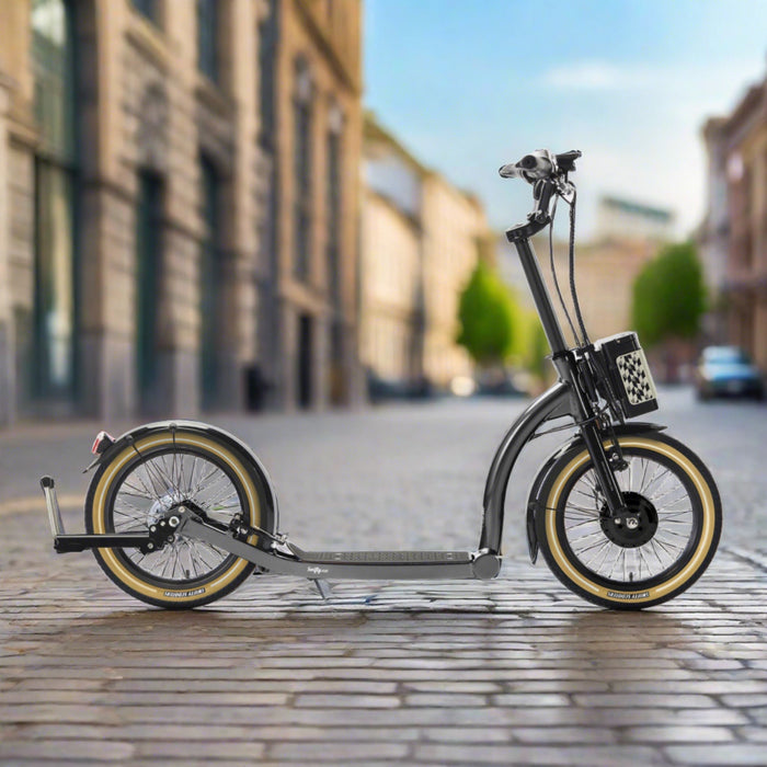 Swifty Air-E Electric Scooter, Black Anthracite - 35km Range Electric Scooter Swifty 