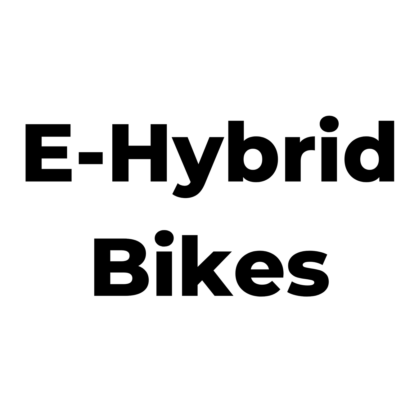 Electric Hybrid Bikes