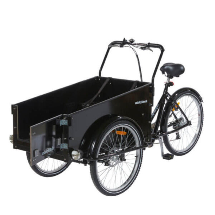Amcargobikes Dog Edition Electric Cargo Bike, Black