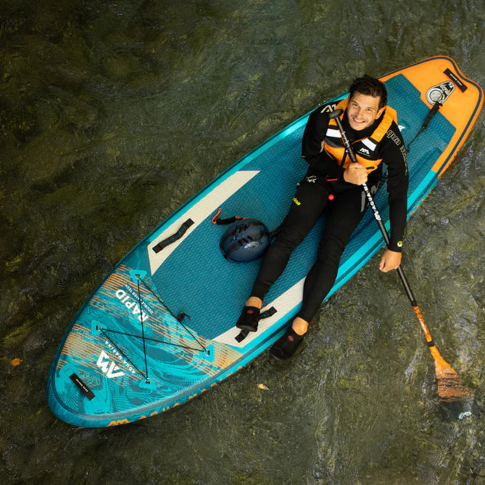 Aqua Marina Rapid 9'6" White Water/River SUP Combo