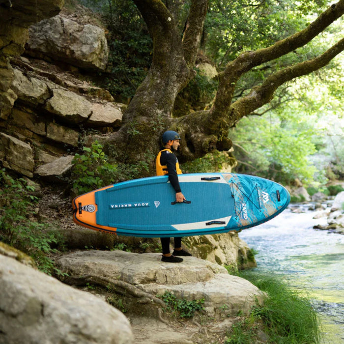 Aqua Marina Rapid 9'6" White Water/River SUP Combo