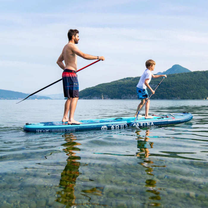 Aqua Marina Super Trip 12'6" Inflatable SUP Combo