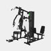 Black gym machine on a white background