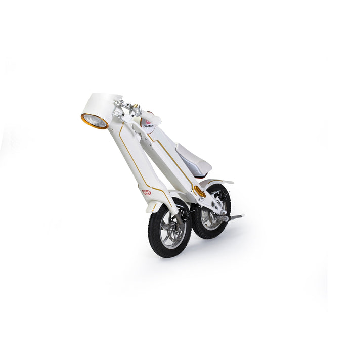 Cruzaa 250W Built-In Bluetooth Electric Scooter, White North Sports Group