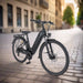 Dawes Spire 1.0 Low Step Hybrid Electric Bike, Matt Black - North Sports Group