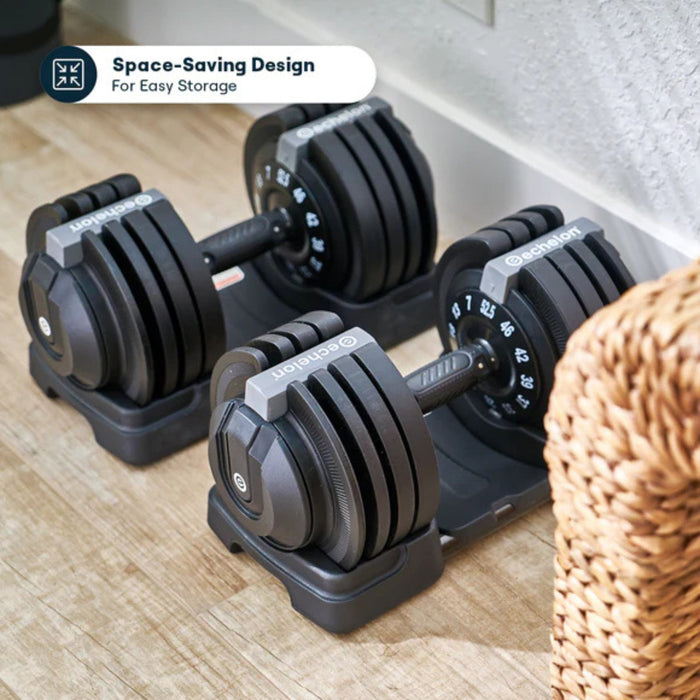 Echelon Strength Adjustable Dumbbells