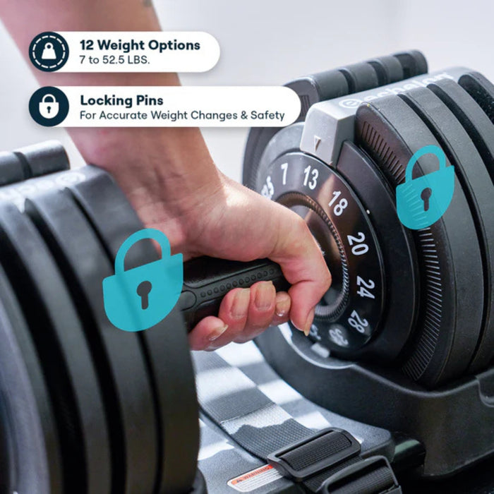 Echelon Strength Adjustable Dumbbells