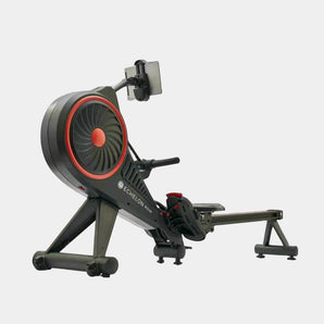 Echelon rowing machine on a white background