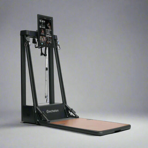 Echelon fitness machine on a white background