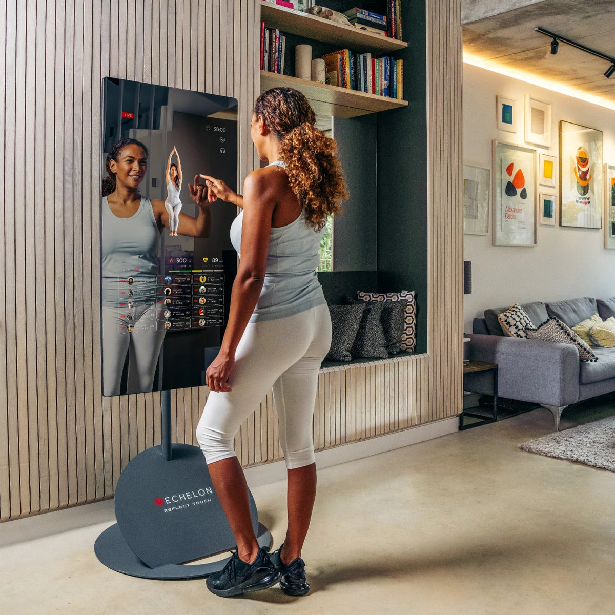 Echelon Reflect 50 Smart Fitness Mirror Elevate Your Home Workouts North Sports