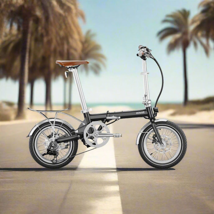 Eovolt Morning 16” Origins Vintage Folding Electric Bike - North Sports Group