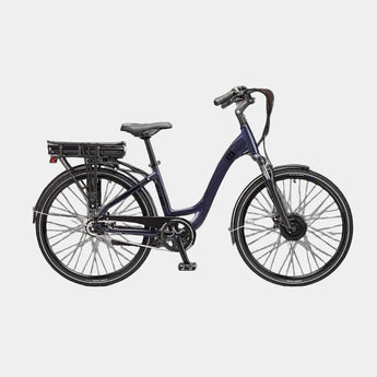 Ezego Step NX 26" Electric Bike, Blue - 15.5mph Speed - North Sports Group