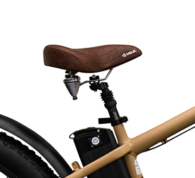 Gorille-electric-bike-close-up-saddle-North-Sports-Group