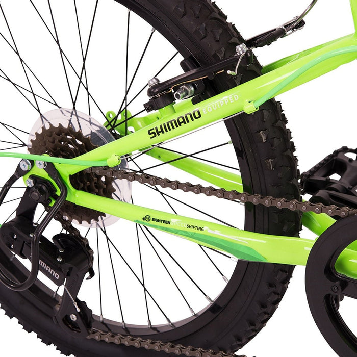 Huffy Extent 20" Mountain Bike, Antifreeze Green