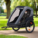 Hamax Avenida Twin Child Bike Trailer, Blue - North Sports Group