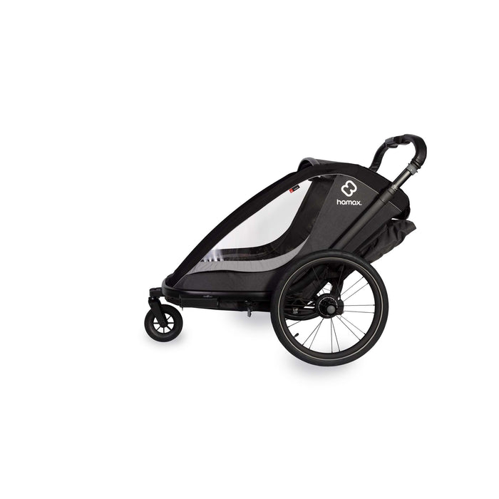 Hamax Cocoon Child Bike Trailer, Grey & Black