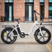 Hygge Vester Step-Through Folding Electric Bike, Heron White - North Sports Group