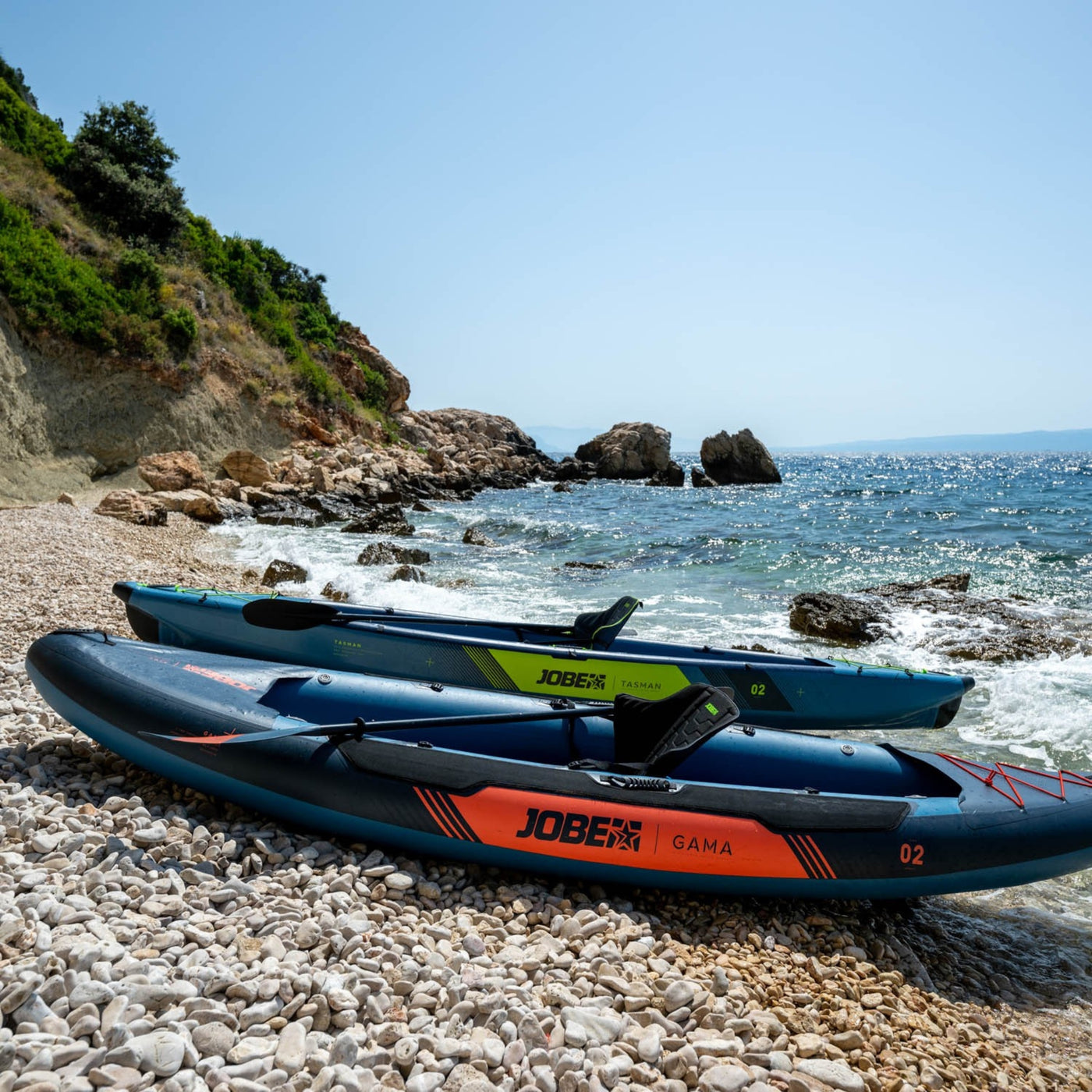 Jobe Gama Inflatable Kayak | Portable Lightweight Kayak for Water ...