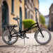 MBM E-Metro Electric Folding Bike, Black - 25km Range - North Sports Group