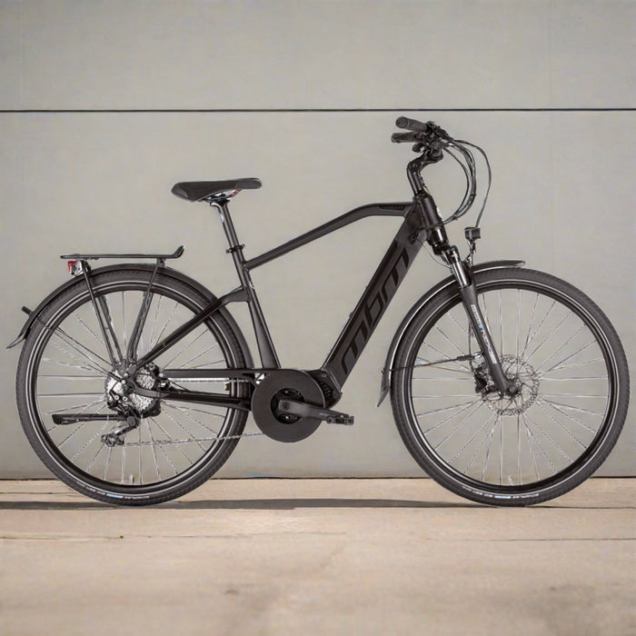 MBM Erebus Electric Hybrid Bike, Black - North Sports Group