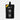 A black Precision Fuel 90g carb gel pouch with a black cap, featuring white text and a small yellow, orange, and purple accent stripe on the top left, set against a light gray background.