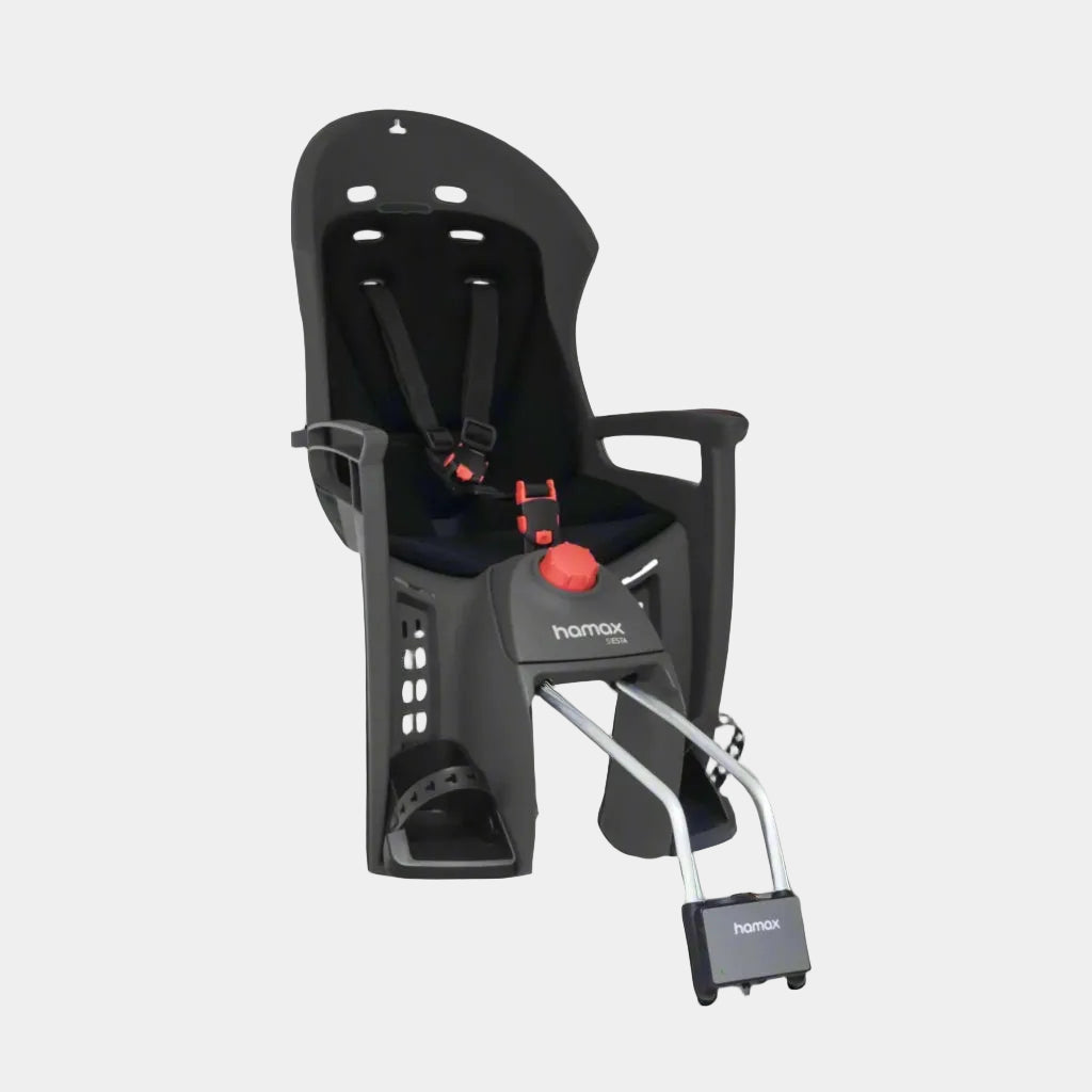 Hamax Siesta Child Bike Seat With Lockable Bracket Black
