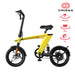 Cruzaa The Max Folding Electric Bike, Solarbeam Yellow - 35km Range Electric Folding Bike Cruzaa 