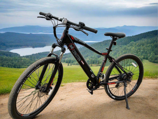 Dallingridge Coniston Electric Mountain Bike, Black - 80km Range Electric Mountain Bike Dallingridge 