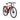 Ezego Commute EX Gents Electric Bike, Matt Red Electric Hybrid Bike Ezego 