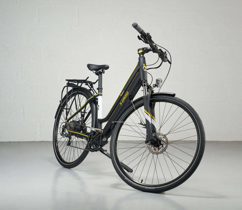 Mark2 X-Cross 450 Step Through Electric Bike, Black - North Sports Group